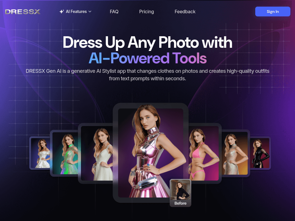 DRESSX Gen AI screenshot 1