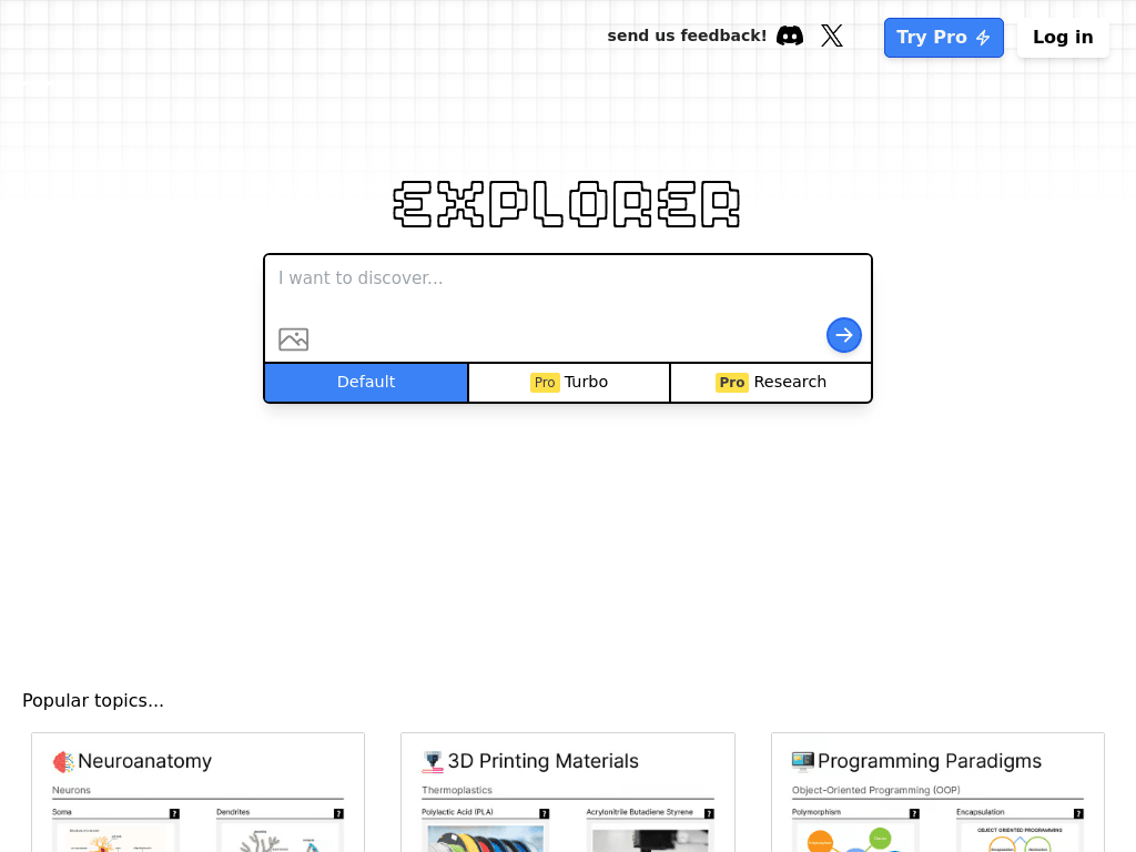 Explorer screenshot 1