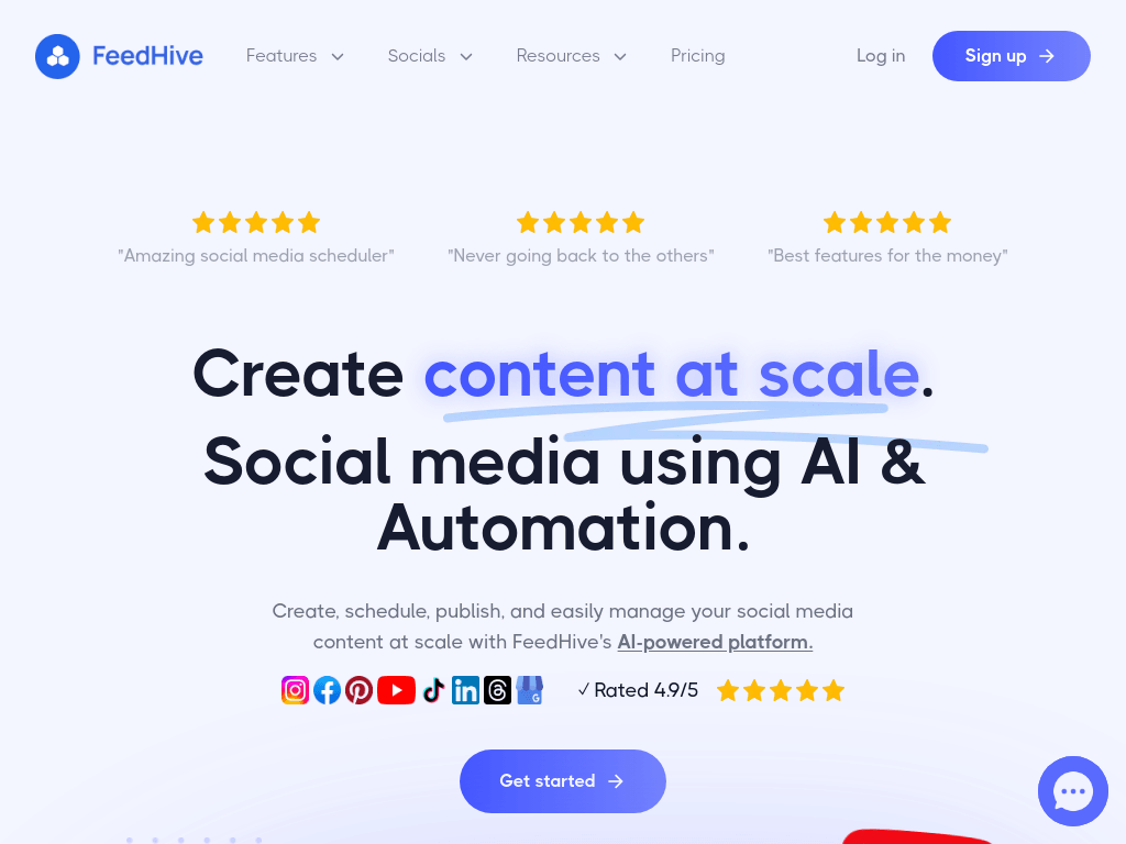 Feedhive screenshot 1
