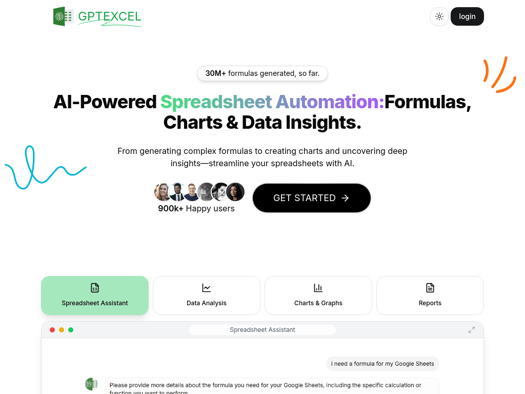 GPTExcel screenshot 1