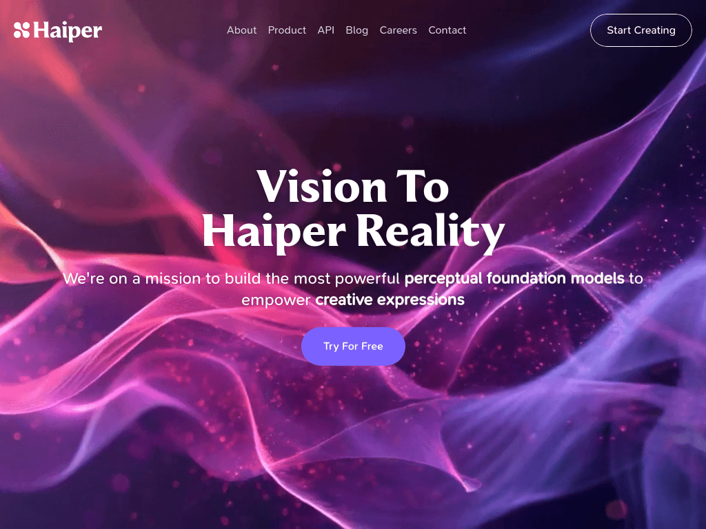 Haiper screenshot 1