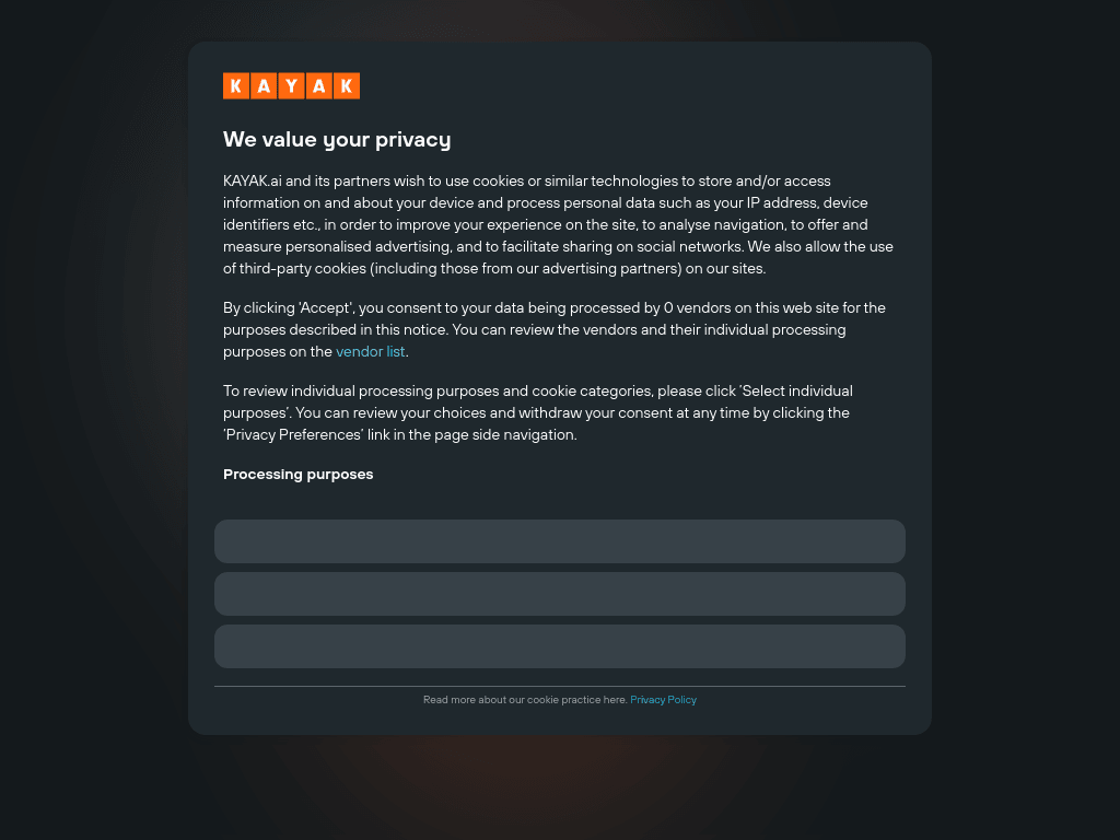 Kayak.ai screenshot 1