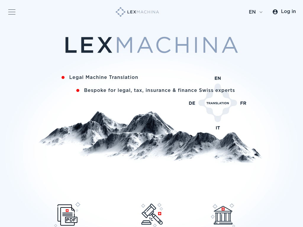 Lex Machina screenshot 1