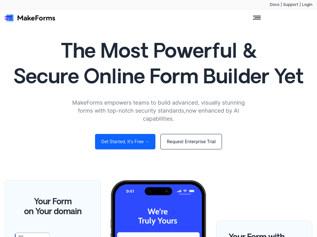 MakeForms screenshot 1