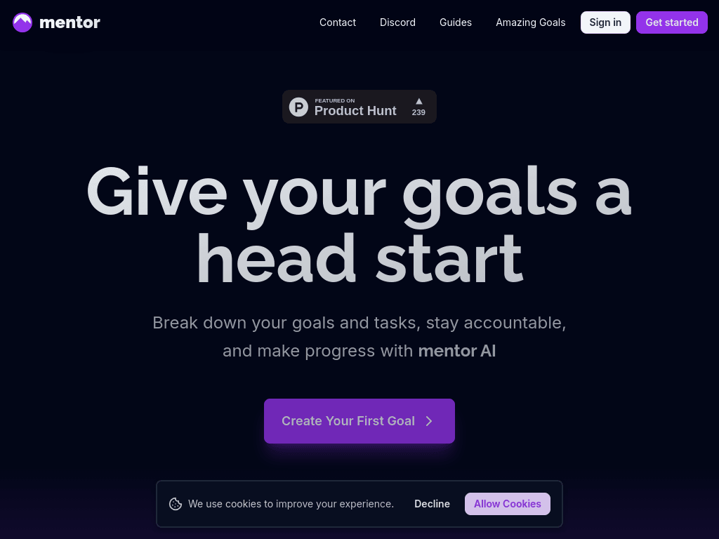 Mentor screenshot 1