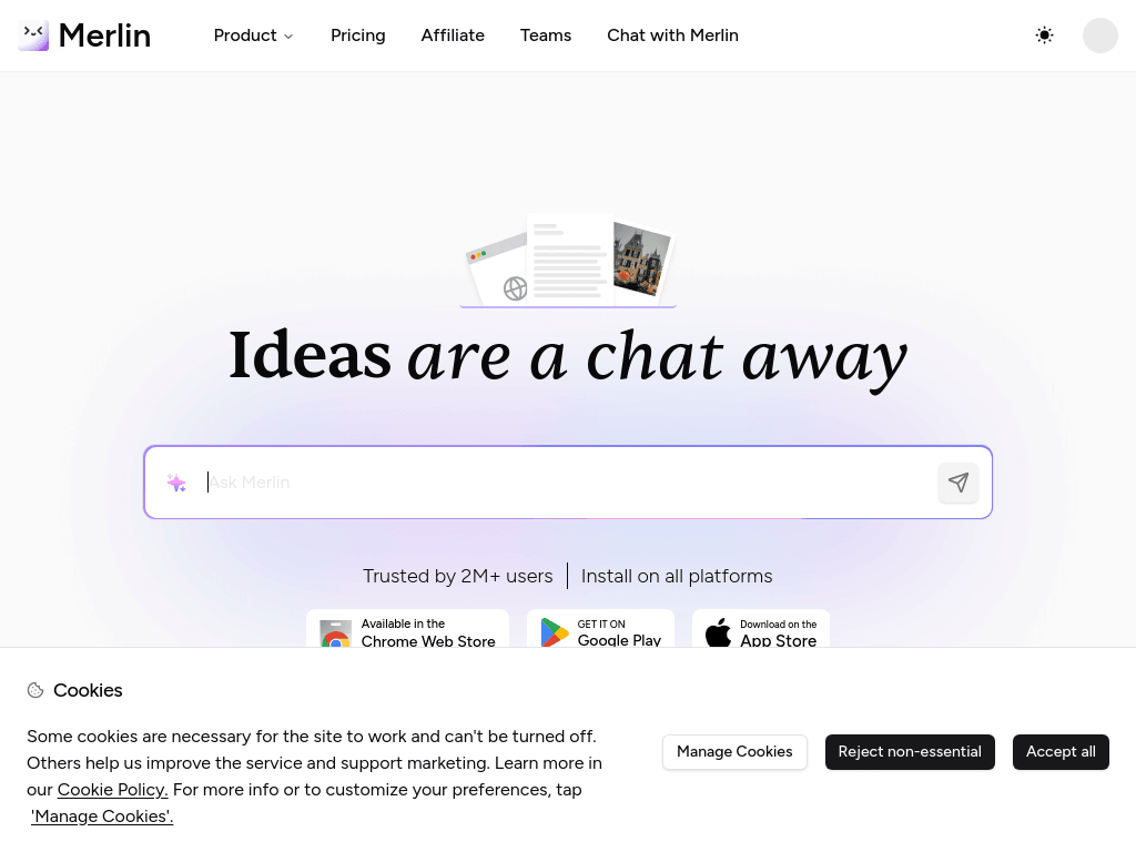 Merlin screenshot 1