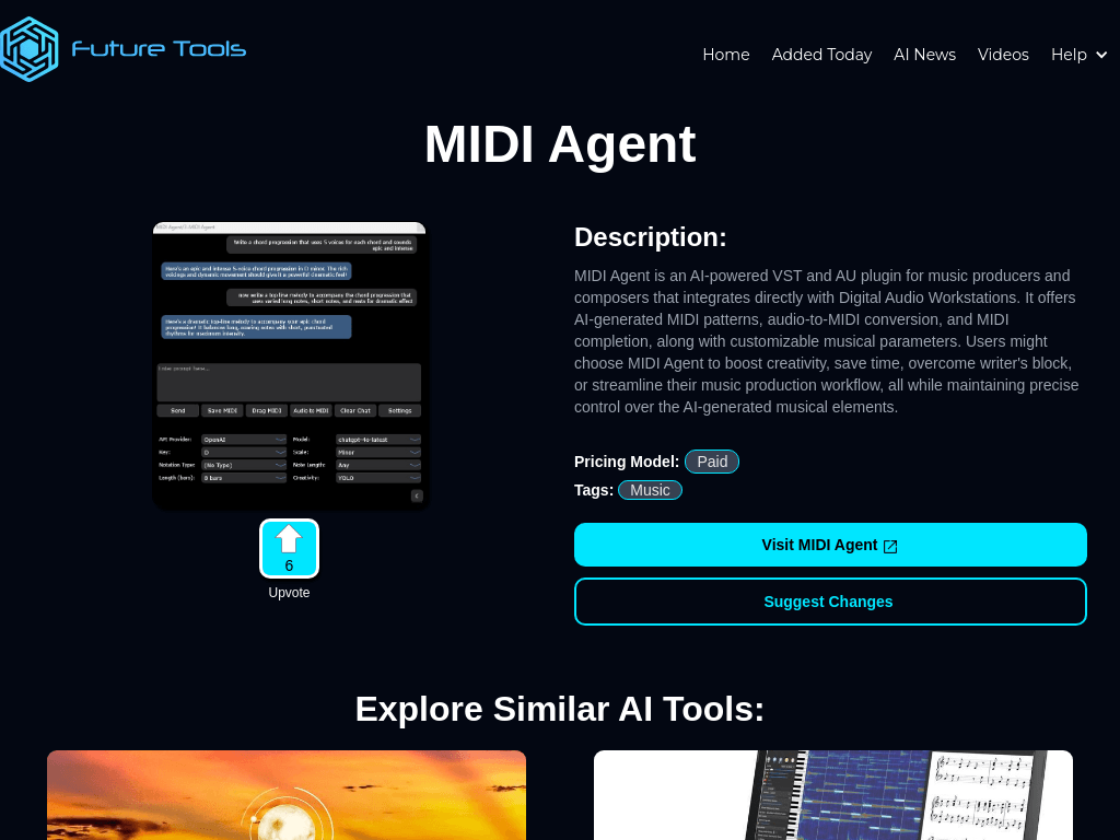 MIDI Agent screenshot 1