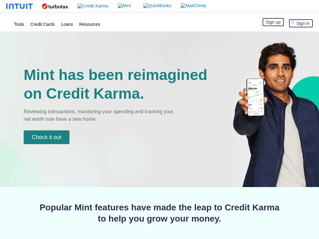 Mint screenshot 1
