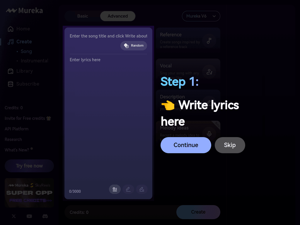 Mureka screenshot 1