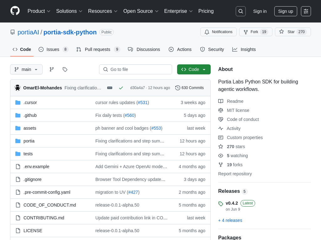 portia-sdk-python screenshot 1