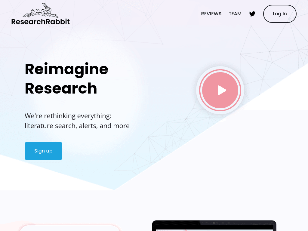 ResearchRabbit screenshot 1
