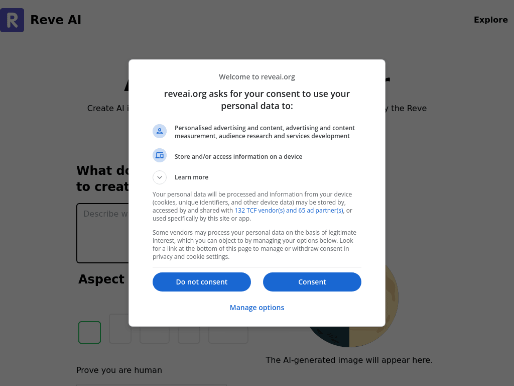 Reve AI screenshot 1