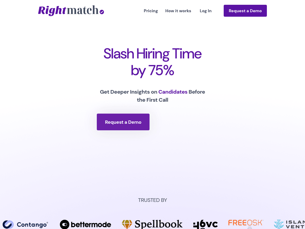 RightMatch screenshot 1
