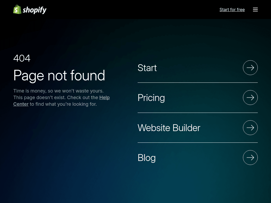 Shopify Horizon screenshot 1