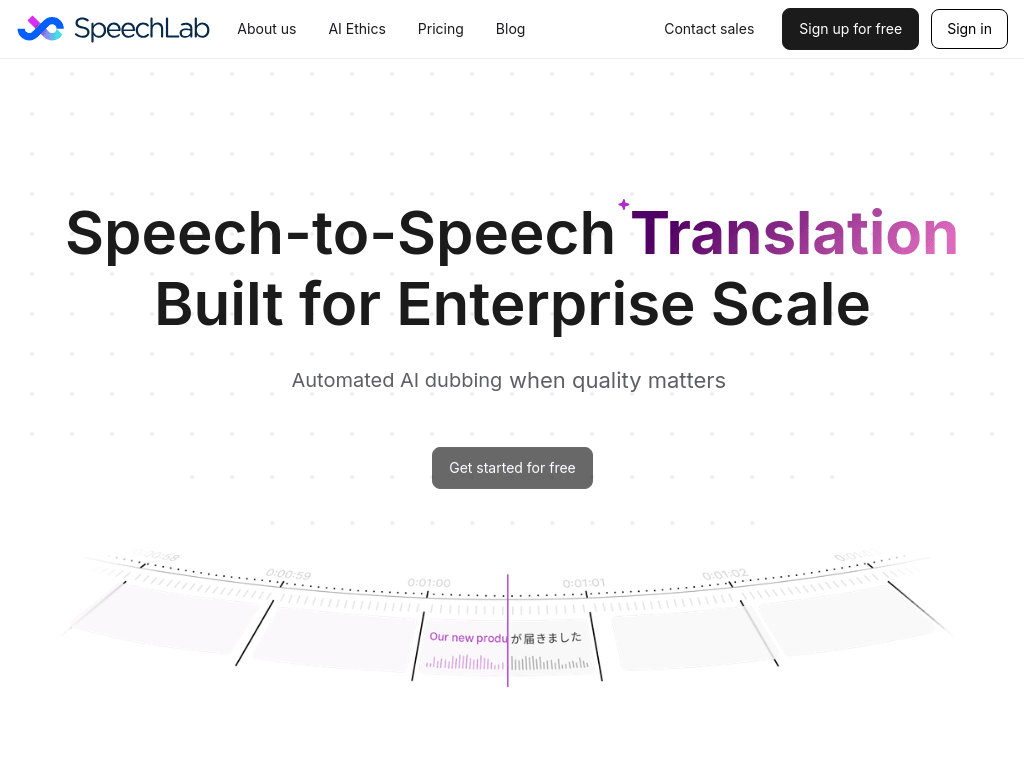 SpeechLab screenshot 1