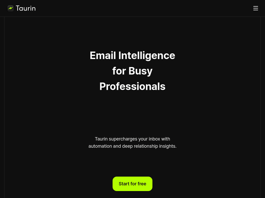 Taurin screenshot 1