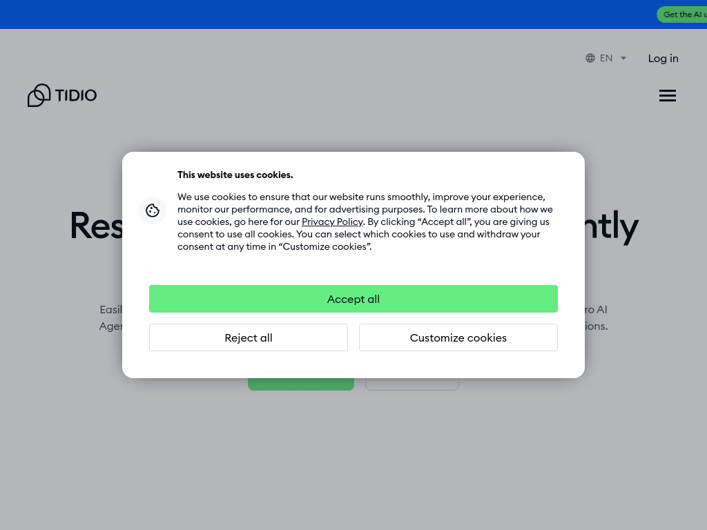 Tidio screenshot 1