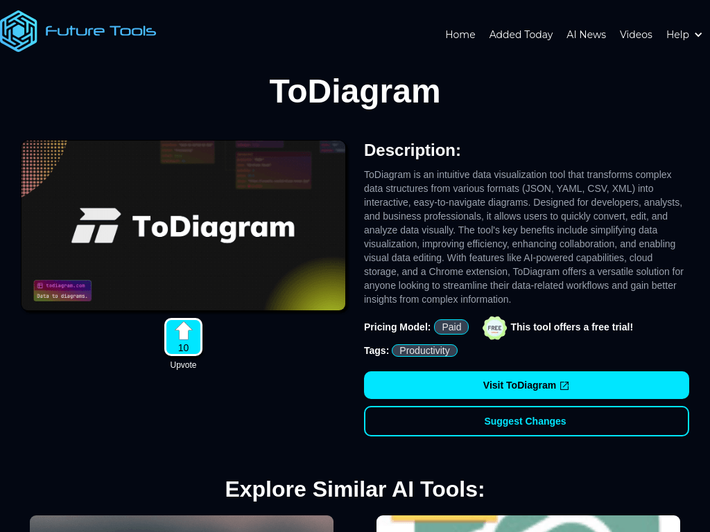 ToDiagram screenshot 1
