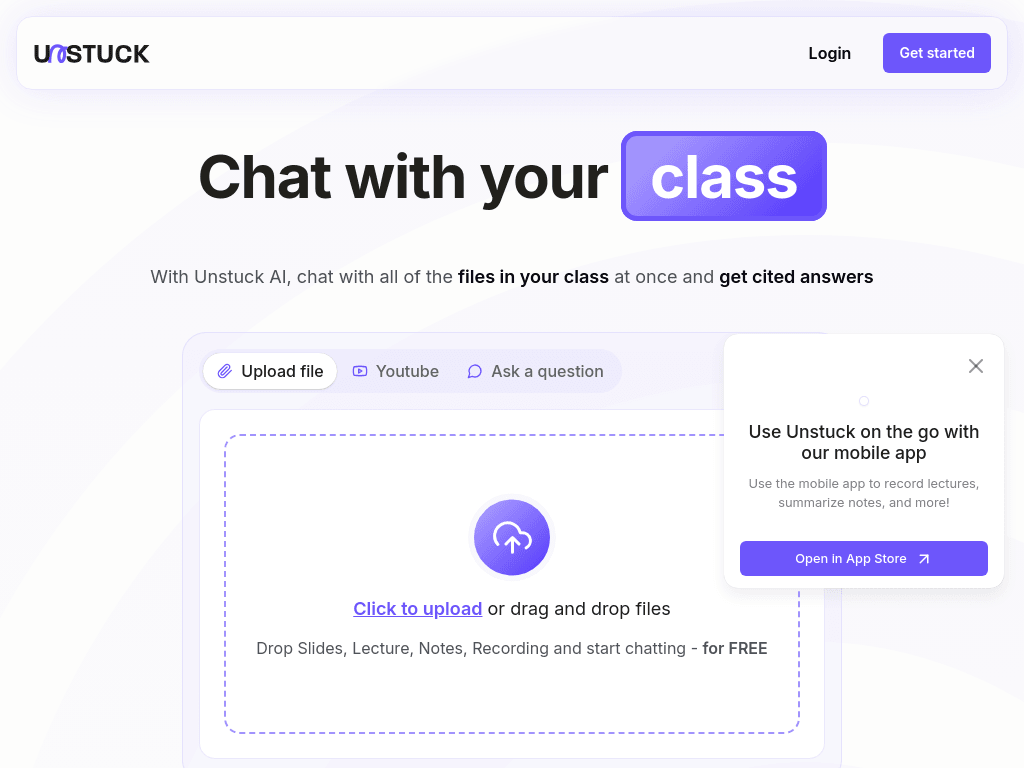 Unstuck screenshot 1