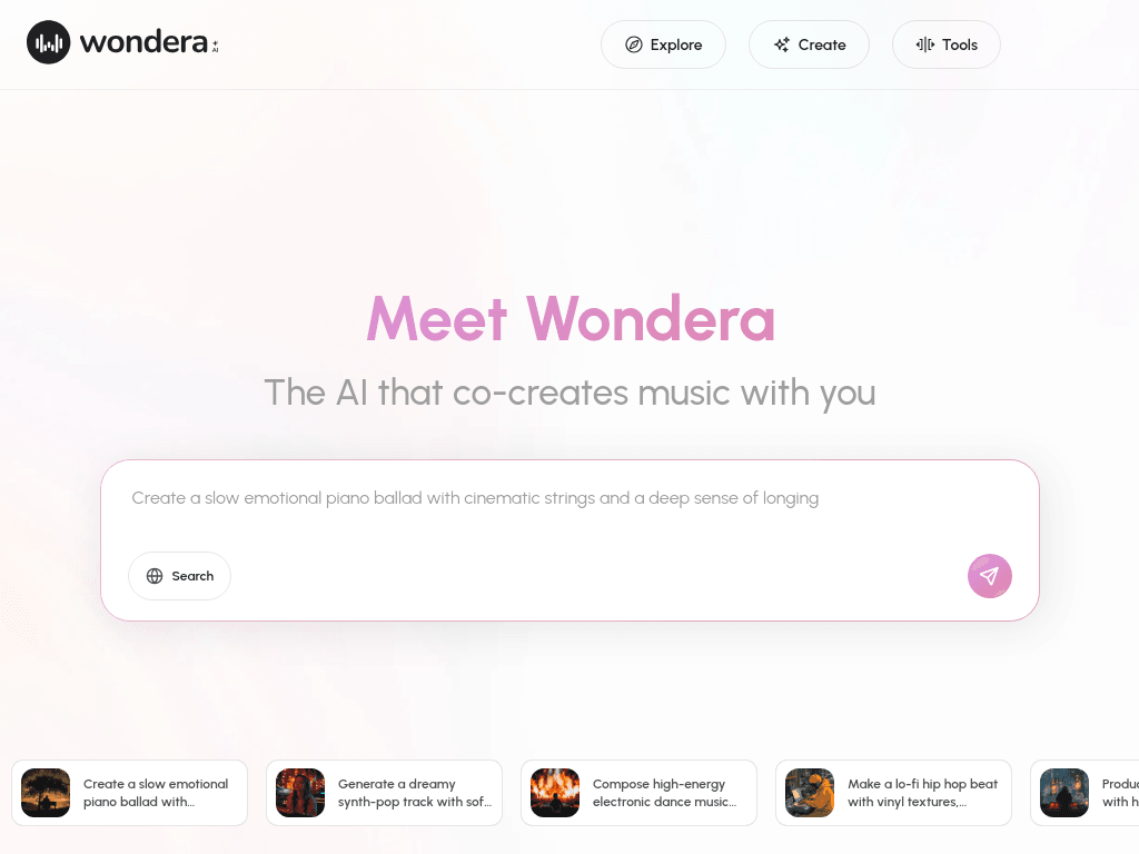 Wondera AI screenshot 1
